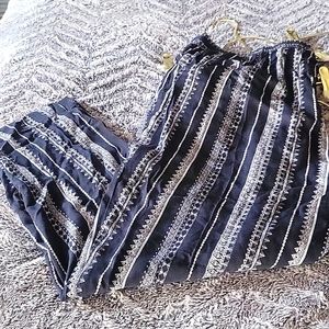 Jessica Simpson parchute pants, dark blue size M